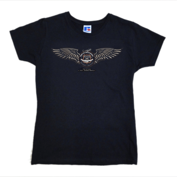 BMG T-Shirt Lady Wings, schwarz