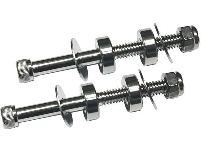 05100 - CCE Tour Ease Mini Floorboards Bolt and Spacer Set Chrome