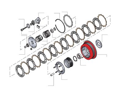070083 - CCE STARTER RING GEAR XL Starter Ring Gear