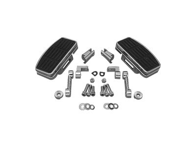 09904 - CCE Adjustable Mini Passenger Floorboards Chrome