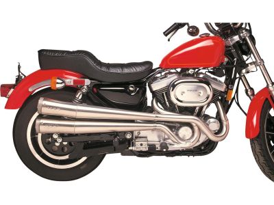 11189 - SUPERTRAPP 2:2 Megaphone Series Race System Exhaust Stainless Steel 4"