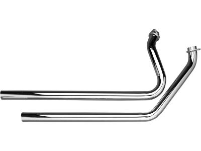 11263 - PAUGHCO Staight Cut Drag Pipes for FL Shovelhead Models Chrome 1,75