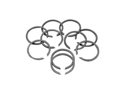 11426 - CCE Replacement Retaining Rings Exhaust Flange Retaining Ring Chrome
