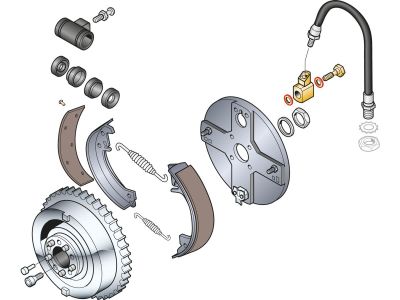 130323 - Motor Factory (10)COPPER CRUSH WSHR F/ R/ BR Cooper Crush Washer for H...