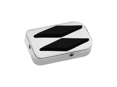 130413 - CCE DIAMOND BRAKE PEDAL PAD Brake Pedal Pads Diamond Chrome