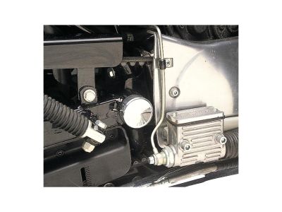 14318 - CCE Swingarm Pivot Bolt Cover Chrome