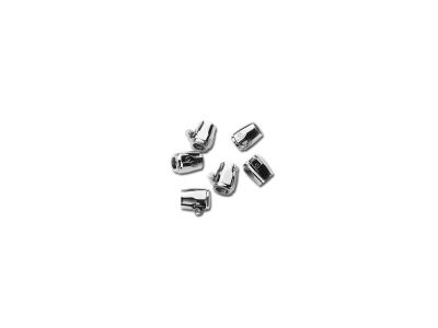 14976 - GOODRIDGE 3/8 AND 5/16 BRAIDED HOSE END COVERS Chrome