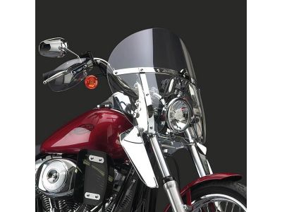 15370 - National Cycle Chopped Heavy Duty Windshield without Mounting Kit Clear