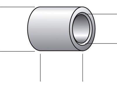 19719 - CCE OEM Replacement Axle and Wheel Spacer