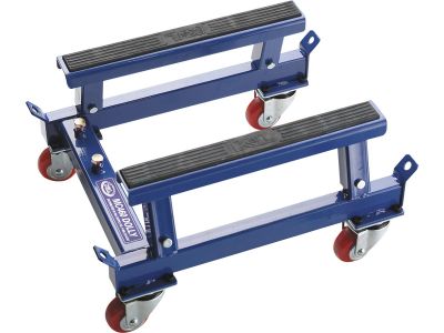 21000 - KL Supply Adjustable Shop Dolly Blue