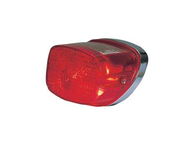 26100 - CCE Late Style Taillight Chrome Red Dual Filament