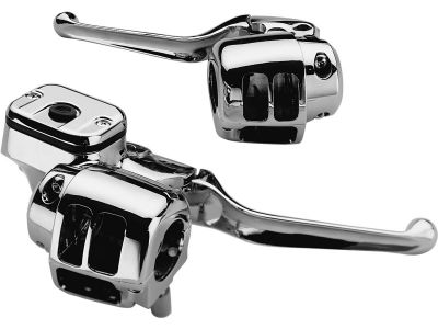 26278 - CCE Handlebar Switch Housing Top Right Chrome Switch Housing Assembly