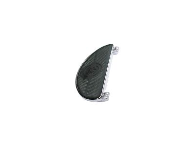 26487 - CCE Original Equipment Style Floorboards Solid Footpad, Oval Shape Chr...