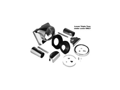 26896 - CCE FL Headlight Conversion Kit Replacemet Fork Cover Lower triple Tre...