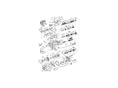 30430 - RevTech 6 Speed MAIN& COUNTER BEARING Chrome