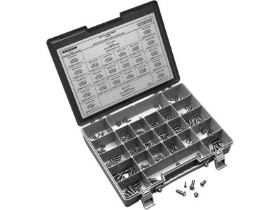 32300 - CCE Grade 8 Buttonhead Allen Socket Screw Assortment Chrome