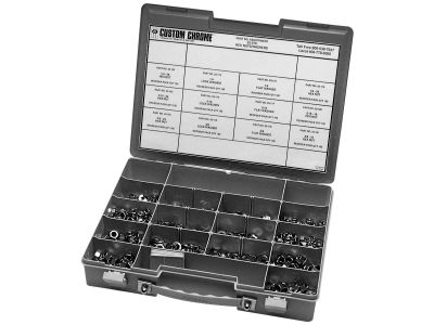 32830 - CCE Hex Head Screw Assortment UNC Chrome