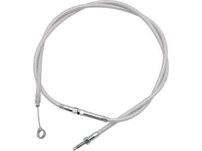 41972 - Motion Pro Argent Coil Wound (CW) Clutch Cable Stainless Steel Clear Coated Chrome Look 57,7"