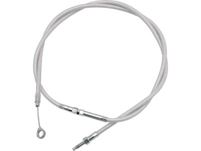 41972 - Motion Pro Argent Coil Wound (CW) Clutch Cable Standard Stainless Steel Clear Coated Chrome Look 57,7"