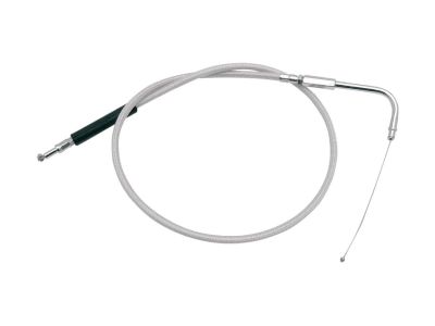 41987 - Motion Pro Argent Idle Cable 90 Â° Stainless Steel Clear Coated Chrome Look 29,6"