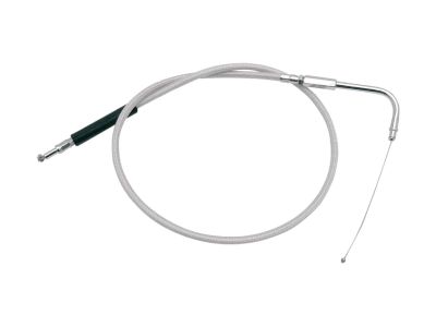 42057 - Motion Pro Argent Idle Cable 90 ° Stainless Steel Clear Coated Chrome Look 47,7"