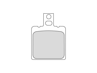 4541029 - FERODO Road Platinum Mid-Metallic Brake Pads Organic