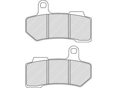 4541060 - FERODO Road Platinum Mid-Metallic Brake Pads Organic Front Rear
