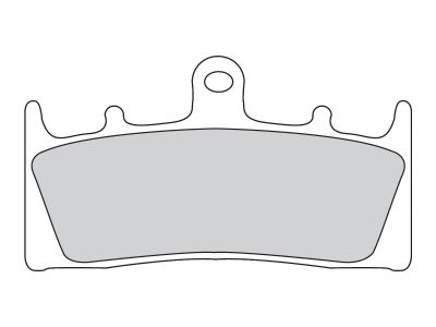 4541581 - FERODO Road Platinum Mid-Metallic Brake Pads Organic Front