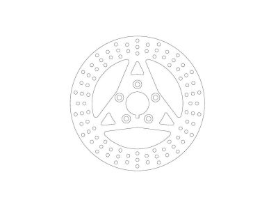 4553125 - FERODO Floating Brake Rotor 5-Hole Black 11,5