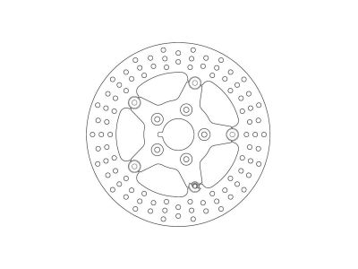 4553126 - FERODO Floating Brake Rotor 5-Hole 11,5