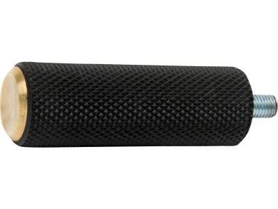 550047 - ARLEN NESS Knurled Rubber Shift/Brake Peg Brass