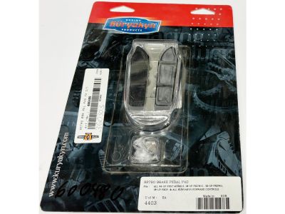 600480 - Küryakyn Retro Brake Pedal Pad