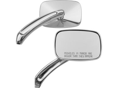 600554 - CCE Ass... Rectangular Mirror Chrome