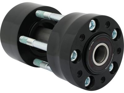 602534 - RevTech Rear Wheel Hub Black Non-ABS Dual Flange