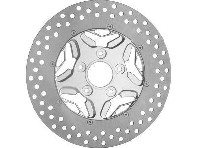 602928 - RevTech Speedstar 2-Piece Brake Rotor Chrome 11,8" Rear