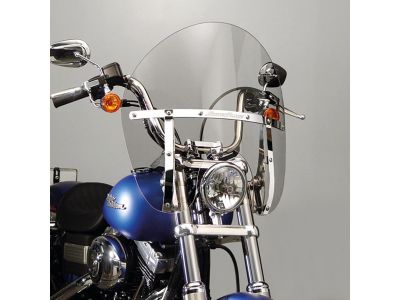 603413 - National Cycle SwitchBlade Chopped Quick Release Windshield Height: 23,1", Width: 22,4" Light Smoke