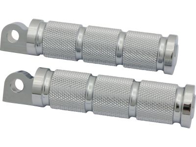 604984 - CCE Stroker Footpegs Rider/Passenger Chrome