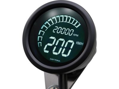 607410 - DAYTONA Digital Velona Speedo- & Tachometer Scale: 200 mph; 250 km/h; ...