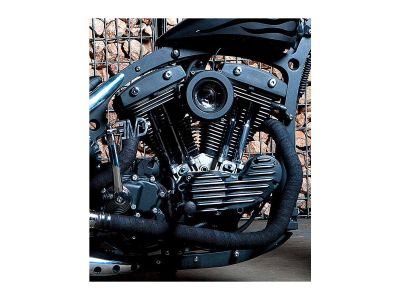 607532 - EMD WTF Rocker Box Cover Shovel Style For Evo Black Satin