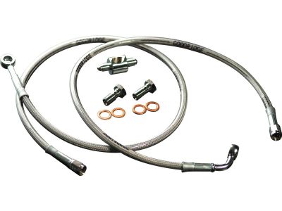 610160 - GOODRIDGE Econoline Brake Line Kit Stainless Steel Clear Coated 41,75