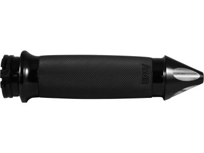 610387 - AVON GRIPS Custom Contour Spike Grips Black Anodized 1