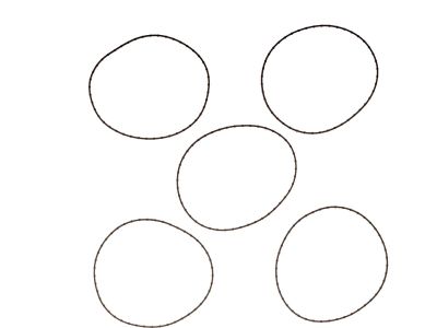 613397 - COMETIC Derby Cover O-Ring Pack 5
