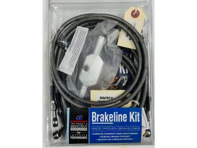 614415 - GOODRIDGE C/C S/S FRT BRAKELINE KIT +10