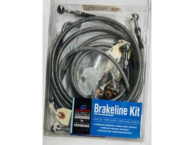 614418 - GOODRIDGE C/CS/S FRTBRAKELINE KIT +6