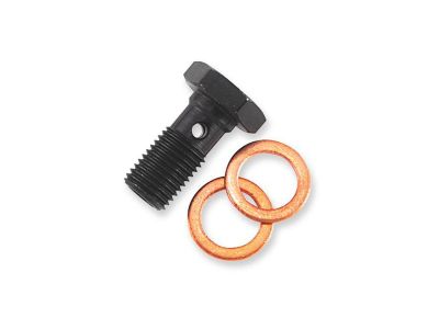 614677 - GOODRIDGE Short 10mm x 1.00 Banjo Bolt Black