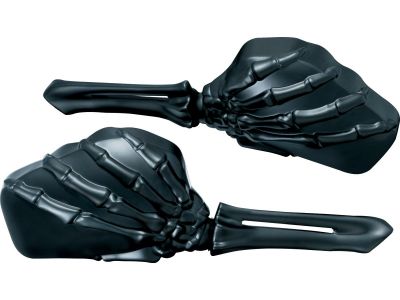 618077 - Küryakyn Skeleton Hand Mirror Black