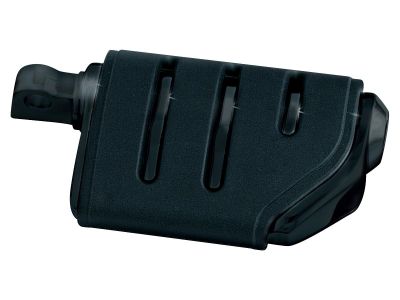 618091 - Küryakyn Trident Dually ISO Pegs Black, Gloss