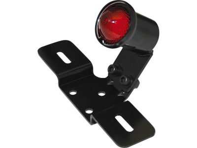 618398 - SHIN YO Old School Type 3 LED Taillight with License Plate Bracket Black LED