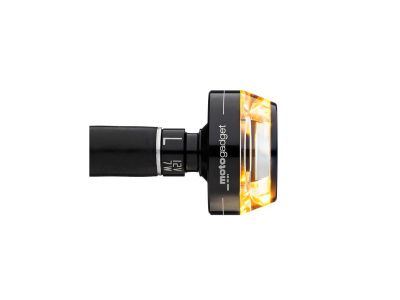 618450 - motogadget mo.blaze disc LED Bar End Turn Signal Left Side Black Anodi...