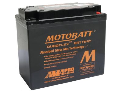 619278 - MOTOBATT Quadflex AGM Battery AGM, 310 A, 21.0 Ah Black